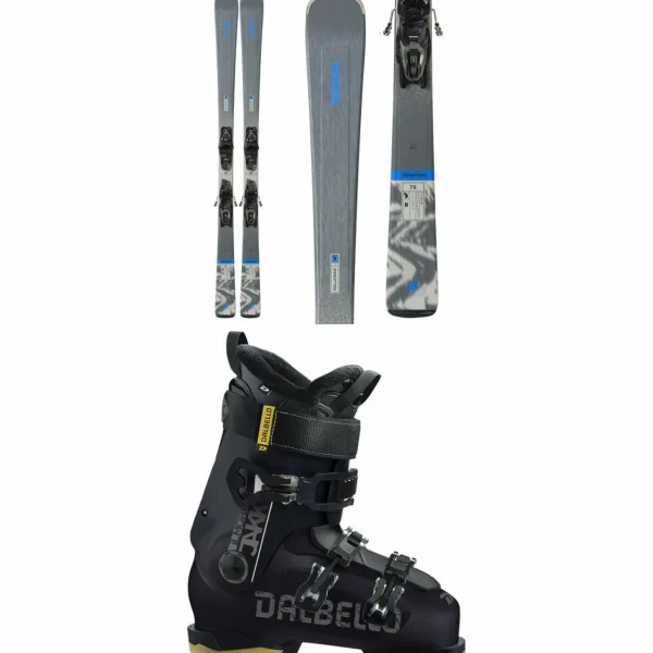 K2 Disruption 76 Skis + M2 10 Quikclik Bindings + Dalbello Il Moro JAKK Ski Boots 2025