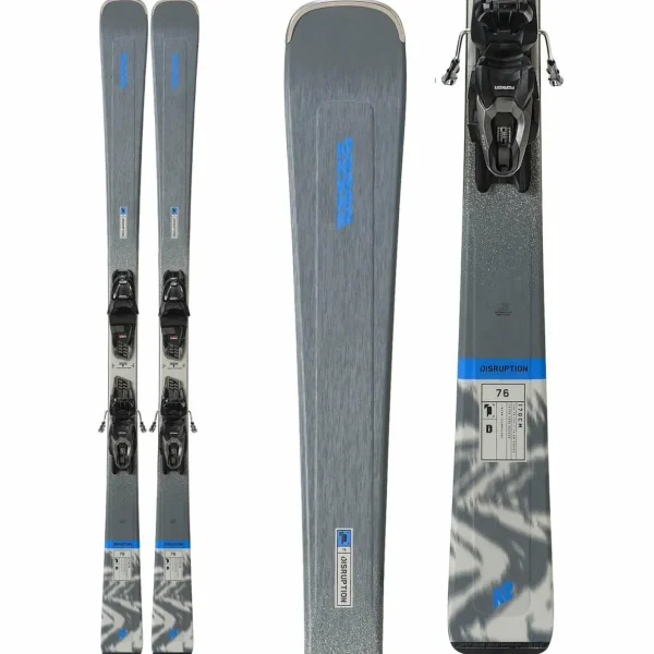 K2 Disruption 76 Skis + M2 10 Quikclik Bindings + Dalbello Il Moro JAKK Ski Boots 2025