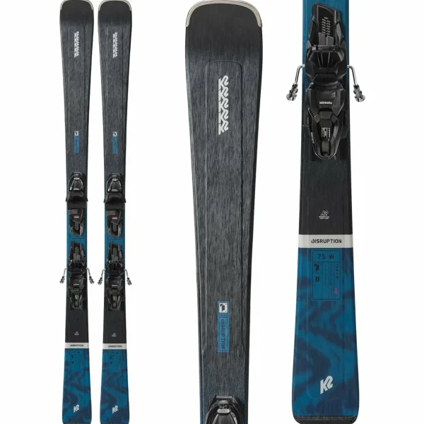 K2 Disruption 75 W Skis + Erp 10 Quikclik Free Bindings - Women's 2025