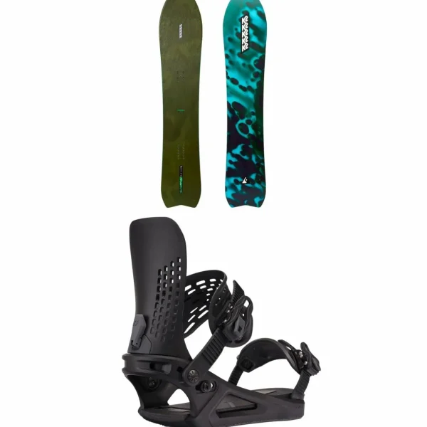 K2 Excavator Snowboard 2026 + Edition Snowboard Bindings