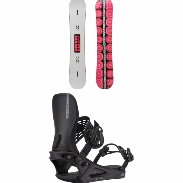 K2 Hypnotist Snowboard + Bond Snowboard Bindings 2025