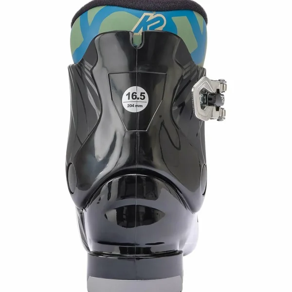 Kids K2 Indy Skis + FDT 4.5 Bindings + Indy 1 Ski Boots + evo Sessel Helmet + Goggle Combo - Kids'