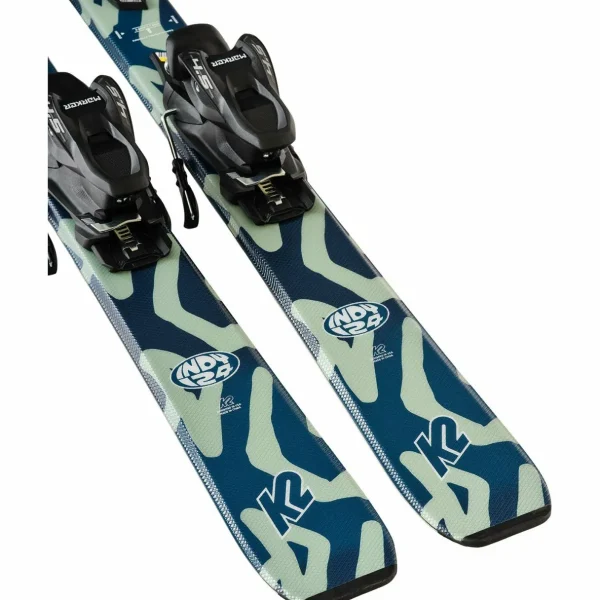 Kids K2 Indy Skis + FDT 4.5 Bindings + Indy 1 Ski Boots + evo Sessel Helmet + Goggle Combo - Kids'