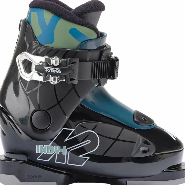 Kids K2 Indy Skis + FDT 4.5 Bindings + Indy 1 Ski Boots + evo Sessel Helmet + Goggle Combo - Kids'