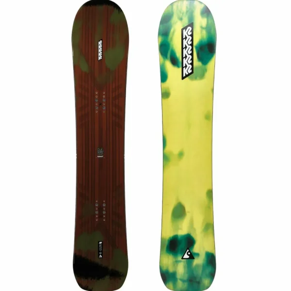K2 Instrument Snowboard + Bond Snowboard Bindings 2025