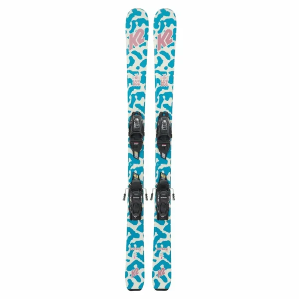 Kids K2 Luv Bug Skis + FDT 7.0 Bindings - Kids' 2024