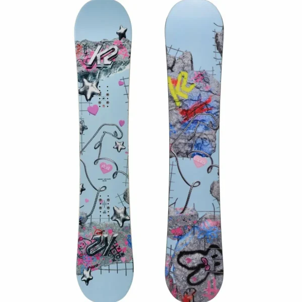 K2 Medium Snowboard + Bond Snowboard Bindings 2025