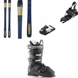 K2 Mindbender 90 C Skis + Atomic Strive 12 GW Ski Bindings + Rossignol Hi-Speed 80 HV Ski Boots