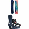 K2 Passport Snowboard + Program Snowboard Bindings 2025