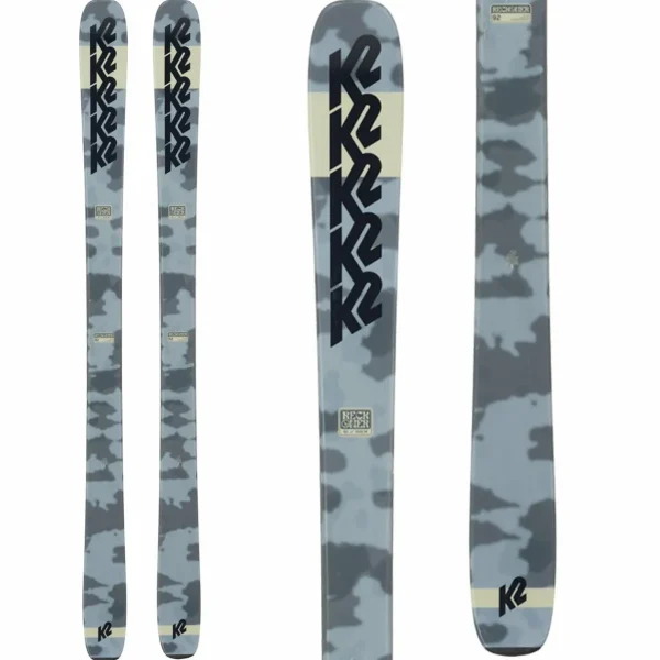 K2 Reckoner 92 Skis + Salomon Strive 12 GW Ski Bindings 2024