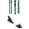 K2 Reckoner 92 W Skis - Women's + Salomon Strive 12 GW Ski Bindings 2024