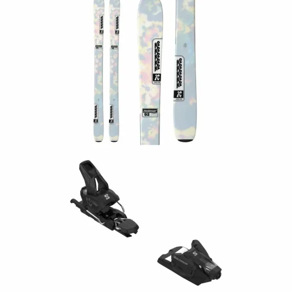 K2 Reckoner 92 W Skis - Women's 2025 + Salomon Strive 12 GW Ski Bindings