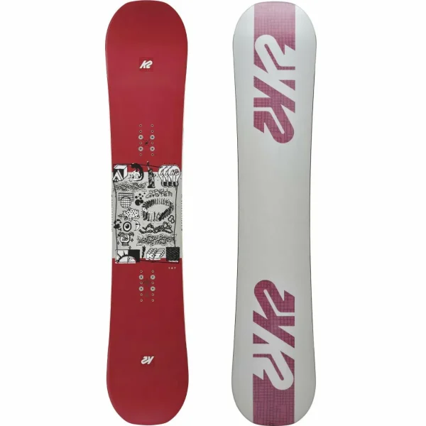 K2 Spellcaster Snowboard + Network Snowboard Bindings - Women's 2025