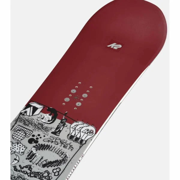K2 Spellcaster Snowboard + Network Snowboard Bindings - Women's 2025