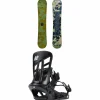 K2 Standard Snowboard + Indy Snowboard Bindings 2025