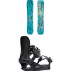 K2 x Brain Dead Passport Snowboard + Network Snowboard Bindings - Women's 2025