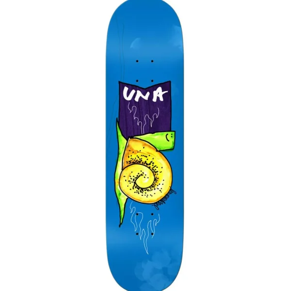Krooked Una Flame Snail 8.25 Skateboard Deck