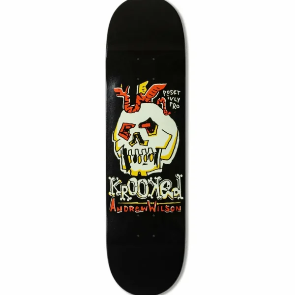 Krooked Wilson Positively Pro 8.5 Skateboard Deck