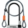 Kryptonite KryptoLok STD U-Lock with 4' Flex Cable