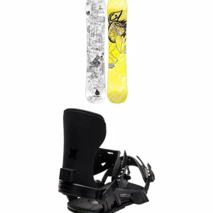 Lib Tech Box Scratcher BTX Snowboard + Bent Metal Transfer Snowboard Bindings 2024