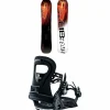 Kids Lib Tech Dynasword C3 Snowboard + Bent Metal BMX Snowboard Bindings - Kids' 2025