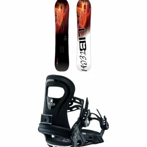 Kids Lib Tech Dynasword C3 Snowboard + Bent Metal BMX Snowboard Bindings - Kids' 2025