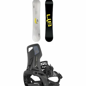 Lib Tech Skate Banana BTX Snowboard + Nidecker Supermatic Snowboard Bindings 2025