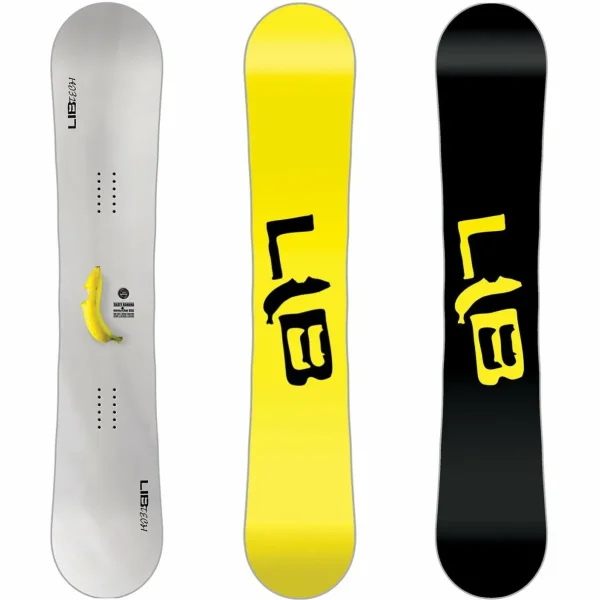 Lib Tech Skate Banana BTX Snowboard + Nidecker Supermatic Snowboard Bindings 2025