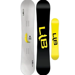 Lib Tech Skate Banana BTX Snowboard + Nidecker Supermatic Snowboard Bindings 2025
