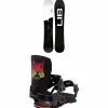 Lib Tech Steely D C3 Snowboard + Bent Metal Transfer Snowboard Bindings 2024