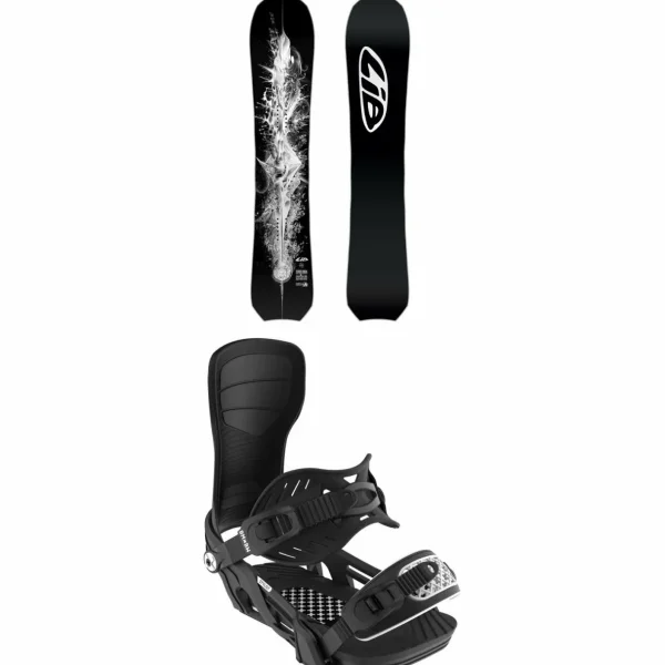 Lib Tech T. Rice Orca Snowboard + Bent Metal Stylist Snowboard Bindings - Women's 2025