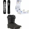 Lib Tech T. Rice Orca Snowboard + Burton Step On Genesis Snowboard Bindings  + Nitro Darkseid Step On Boa Snowboard Boots 2025