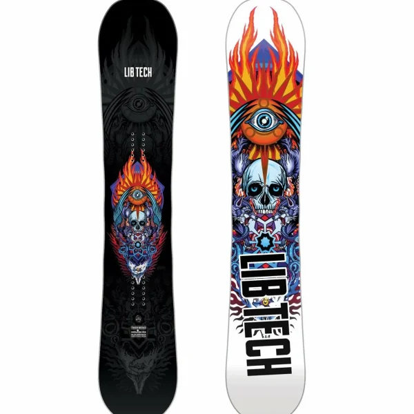 Lib Tech Terrain Wrecker C2X Snowboard + GNU Freedom Snowboard Bindings 2025