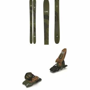 Line Skis Blade Optic 104 Skis + Marker Griffon 13 ID Ski Bindings 2024