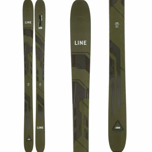 Line Skis Blade Optic 104 Skis + Salomon Strive 14 GW Ski Bindings 2024