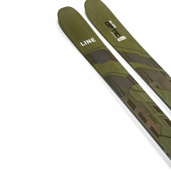 Line Skis Blade Optic 104 Skis + Salomon Strive 14 GW Ski Bindings 2024