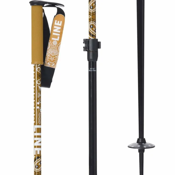 Line Skis Paintbrush Adjustable Ski Poles 2025