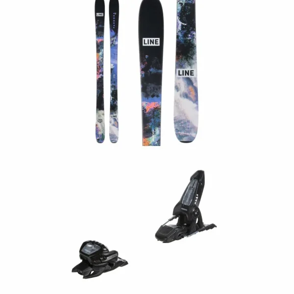 Line Skis Pandora 85 Skis + Marker Griffon 13 ID Ski Bindings 2025