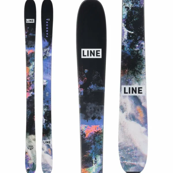 Line Skis Pandora 85 Skis + Marker Griffon 13 ID Ski Bindings 2025