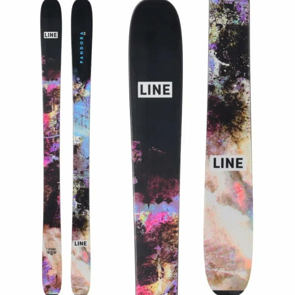 Line Skis Pandora 99 Skis + Salomon S/Lab Shift MNC 13 Alpine Touring Ski Bindings