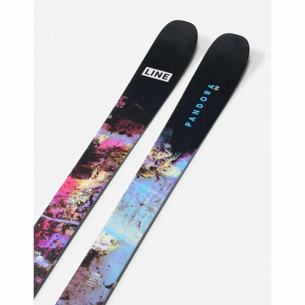 Line Skis Pandora 99 Skis + Salomon S/Lab Shift MNC 13 Alpine Touring Ski Bindings