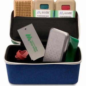 mountainFLOW eco-wax Blue Square Wax Kit