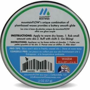 mountainFLOW eco-wax Warm Quick Wax - 25 - 40F