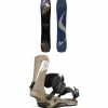 Never Summer Nokhu Snowboard + Union Atlas Snowboard Bindings 2025