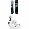 Never Summer Snowtrooper Snowboard + Union Force Classic Snowboard Bindings