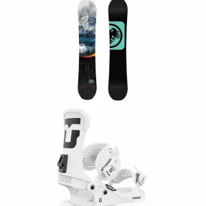Never Summer Snowtrooper Snowboard + Union Force Classic Snowboard Bindings