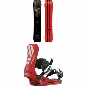 Never Summer Valhalla Snowboard + Union Atlas Pro Snowboard Bindings 2025