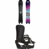 Nidecker Beta APX Snowboard + Season Universal Snowboard Bindings 2025