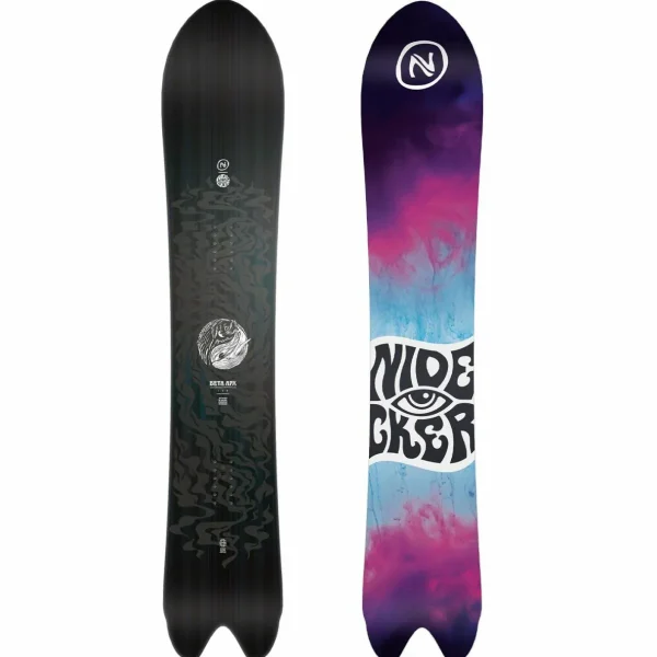 Nidecker Beta APX Snowboard + Season Universal Snowboard Bindings + Kita Snowboard Boots 2025