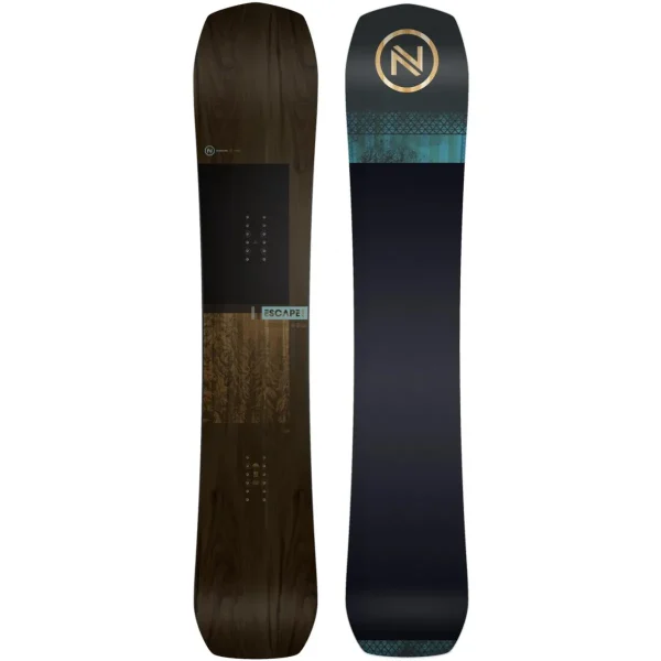 Nidecker Escape Plus Snowboard + Supermatic Snowboard Bindings 2025